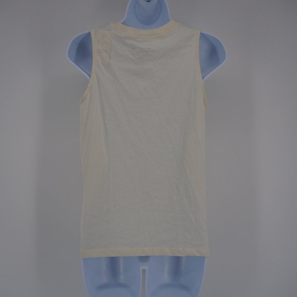 Where The Crawdads Sing NWT Women's Cream Sleeveless Graphic Tank Top Sz S - Picture 2 of 4